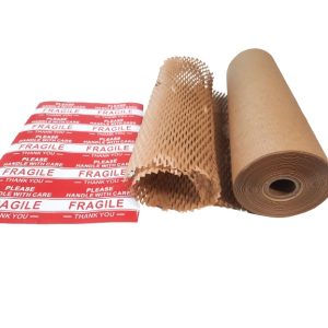 נייר אריזה חלת דבש - Honeycomb Paper Roll
