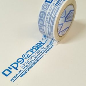 סרטי הדבקה מודפסים צבע אחד PVC