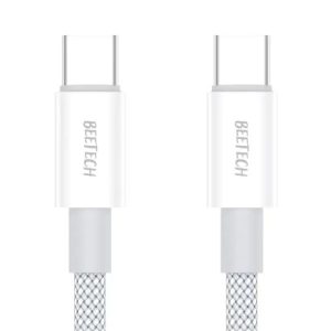 כבל טעינה מהירה Type-C (PD) באורך 1 מטר | BeeTech