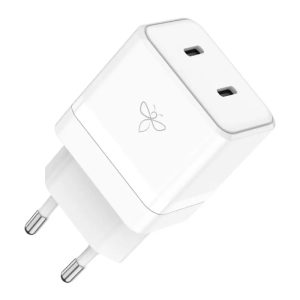 מטען קיר מהיר 33W עם שתי יציאות Type-C