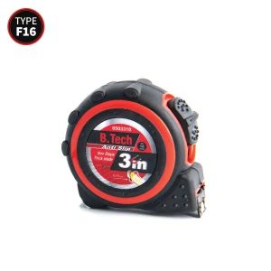 מטר מדידה מגנטי 3 מטר 16 מ"מ עם בולם זעזועים